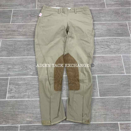 Tailored Sportsman "TS" Knee Patch Breeches, Size 14
