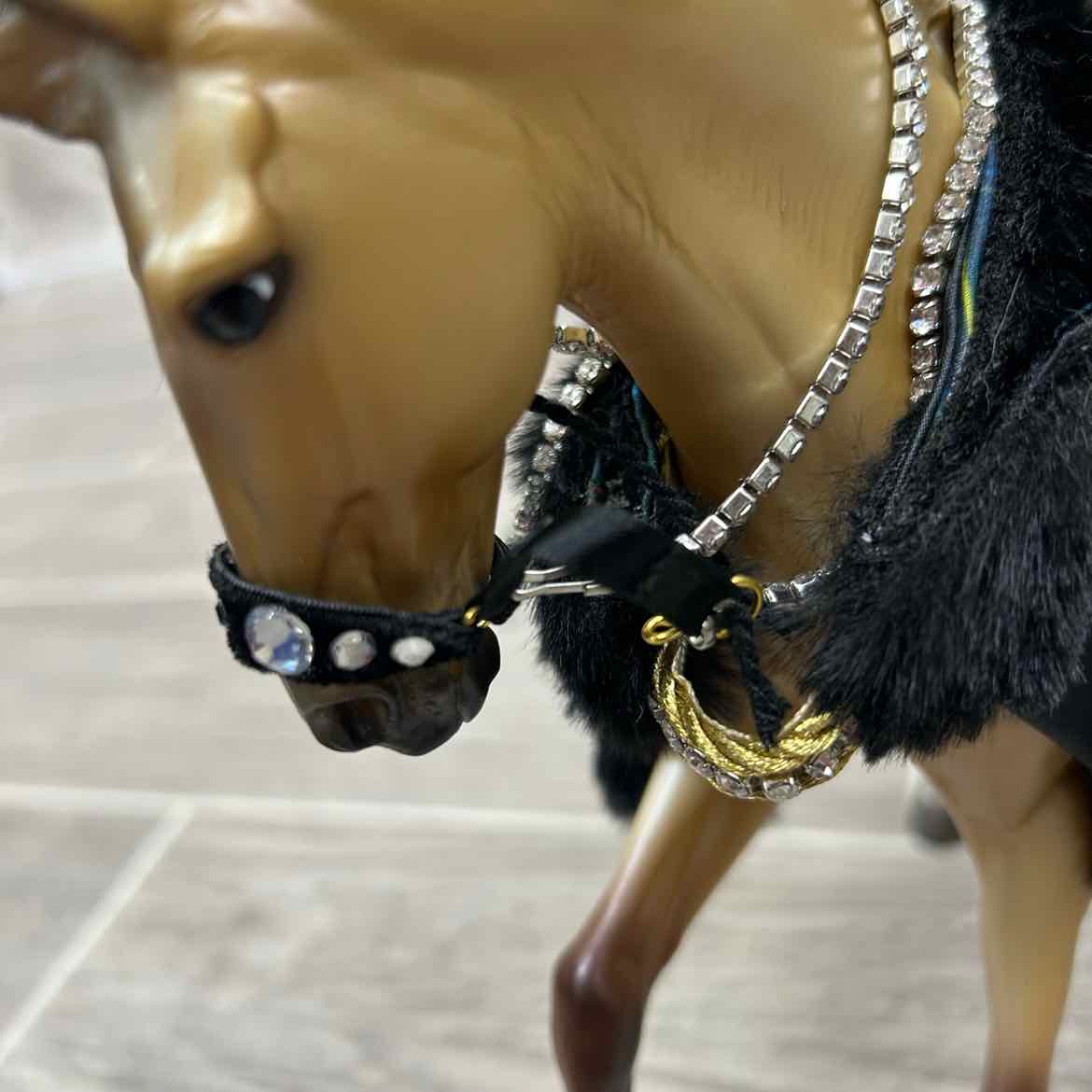 Breyer Brown Prancing Stallion with Holiday Blanket