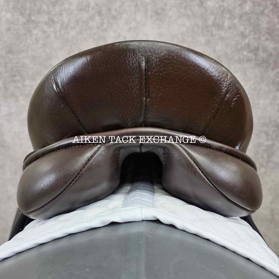 **SOLD** Centaur by Michael Stokes Dressage Saddle, 17.5" Seat, M/MW Tree, Wool Flocked Panels