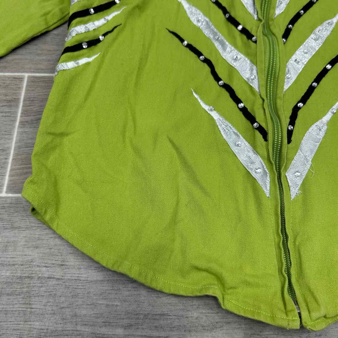 Rod's Long Sleeve Western Show Shirt, Size Medium