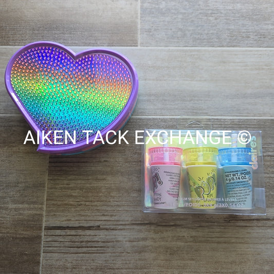 Claire's Beauty Sets - Makeup Kit & Lip Balms (Set of 3)