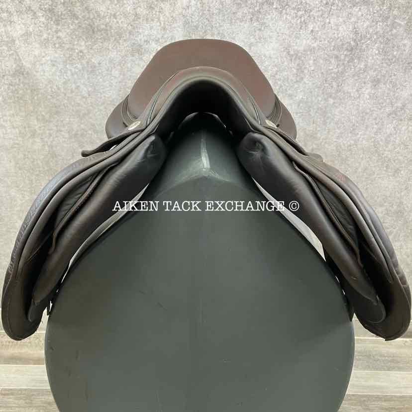 2018 CWD SE10 Close Contact Jump Saddle, 16" Seat, 2K Flap, MW Tree, Foam Panels, Full Buffalo Leather