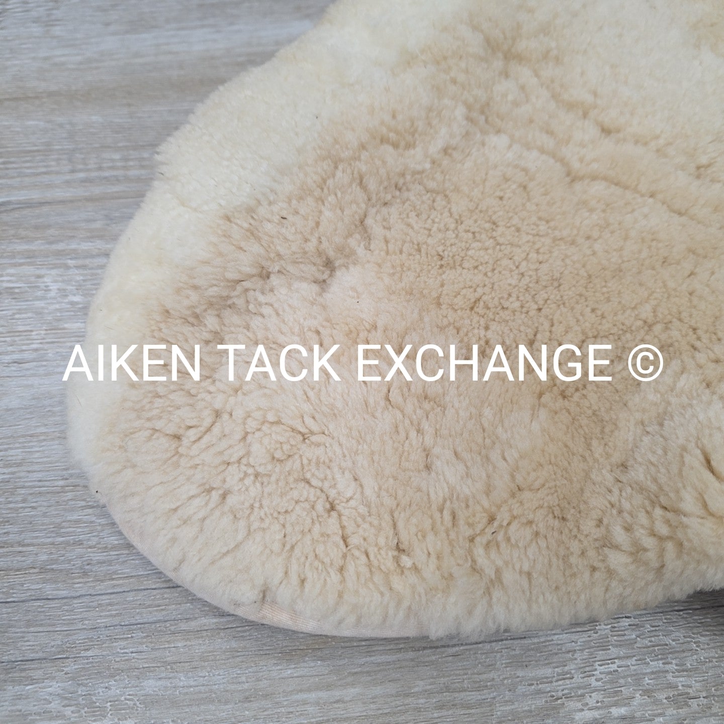 Fleeceworks Sheepskin Classic All Purpose Half Pad with Rolled Edges, Size Pony