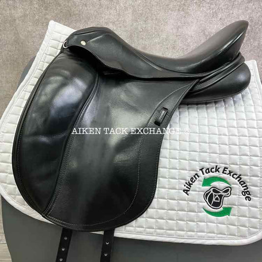 2007 Schleese Infinity Dressage Saddle, 18.5" Seat, Adjustable AdapTree, Wool Flocked Panels