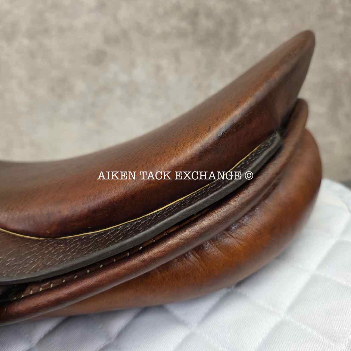 Stubben Siegfried All Purpose Saddle, 17" Seat, 32cm Tree - Wide, Wool Flocked Panels