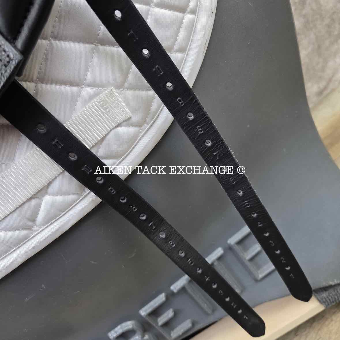 **SOLD** 2023 Trilogy Amadeo Elite Dressage Saddle, 18" Seat, Medium Wide Tree, Wool Flocked Panels