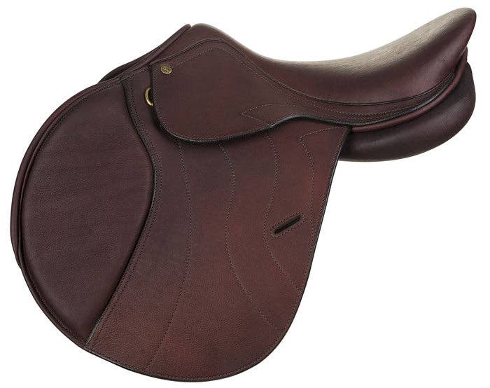 HDR - Henri De Rivel Laureate IGP Close Contact Jump Saddle: Oakbark / 17.5