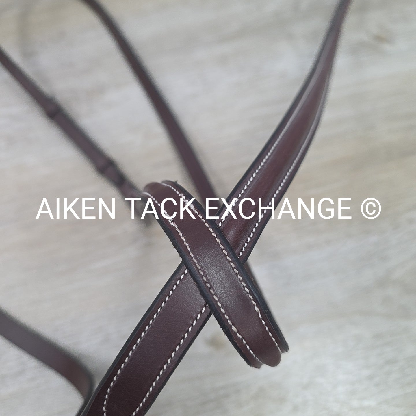 KL Select Red Barn Round Raised Standing Fancy Stitch Martingale, Size Cob