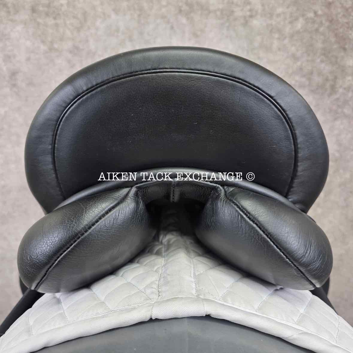 2014 Custom Saddlery Signature Wolfgang Solo Dressage Saddle, 17.5" Seat, Adjustable Tree, Wool Flocked Panels