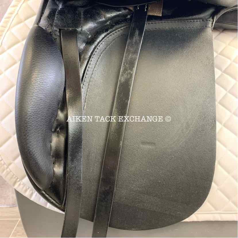 **SOLD** 2006 Passier Corona Dressage Saddle, 18" Seat, Long Flap, Medium Wide Tree, Wool Flocked Panels