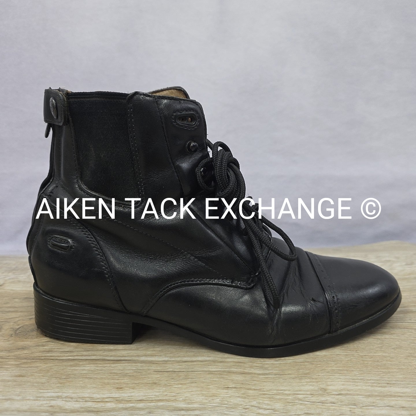Ariat Lace & Zip Paddock Boots, Size 10 (No Insoles)