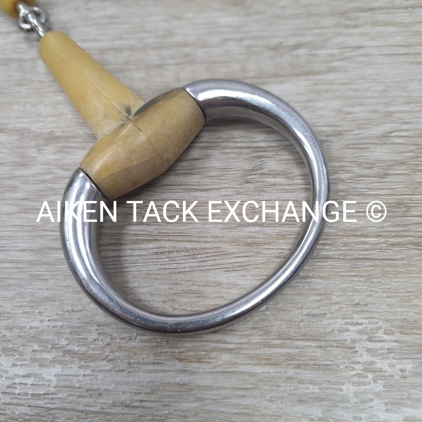 Happy Mouth Single Joint Eggbutt Bit 5" (Has Chew Marks)