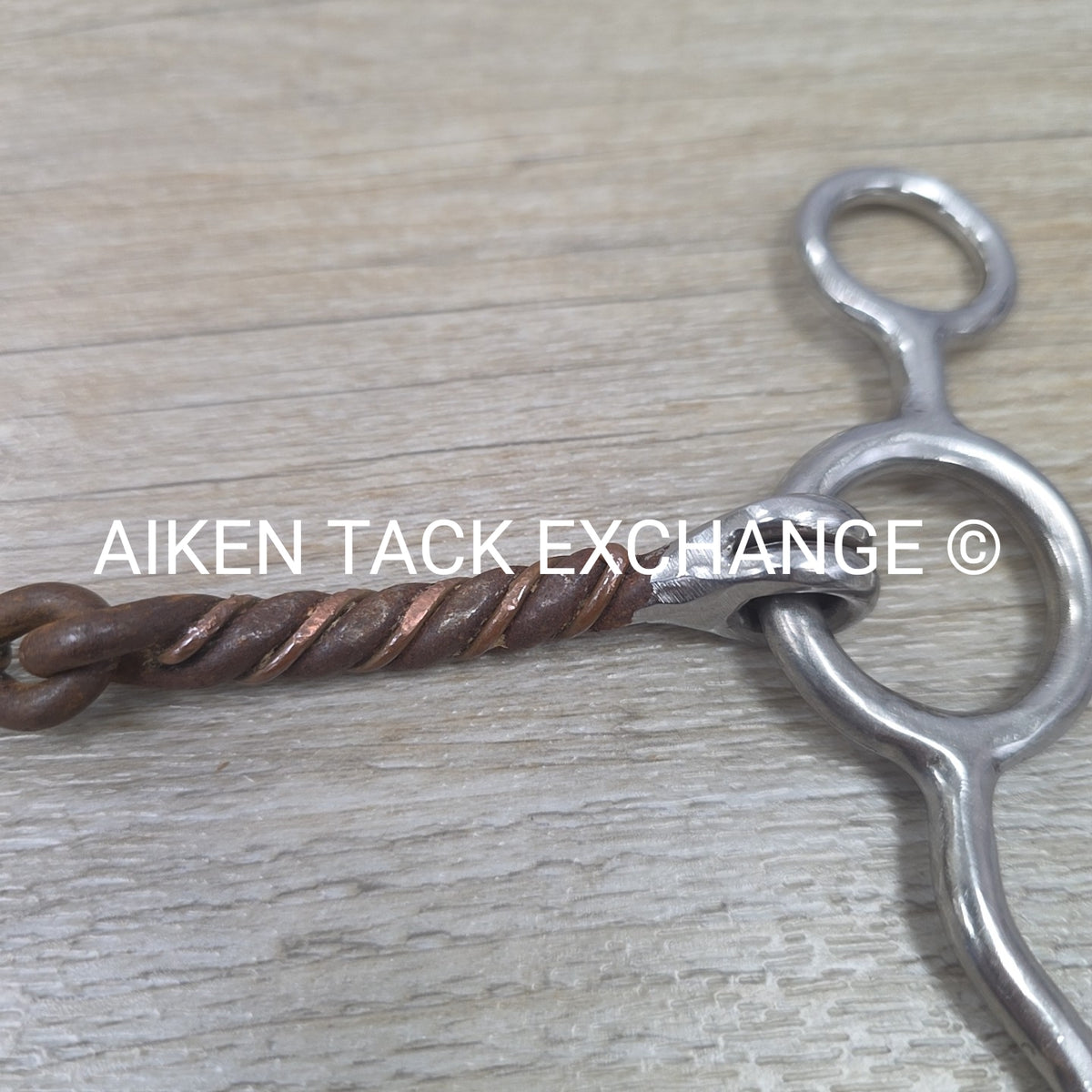 Bit Master Single Joint Twisted Copper Jr Cowhorse Bit 5"