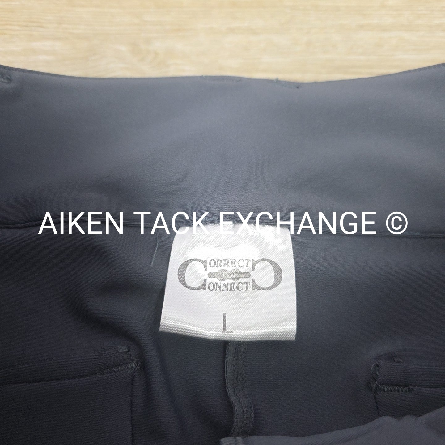 Correct Connect Just Right Silicone Grip Full Seat Breeches, Size Large