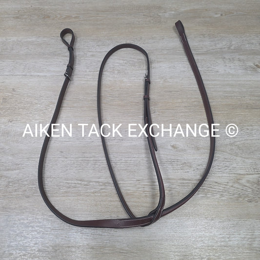 KL Select Red Barn Round Raised Standing Fancy Stitch Martingale, Size Cob