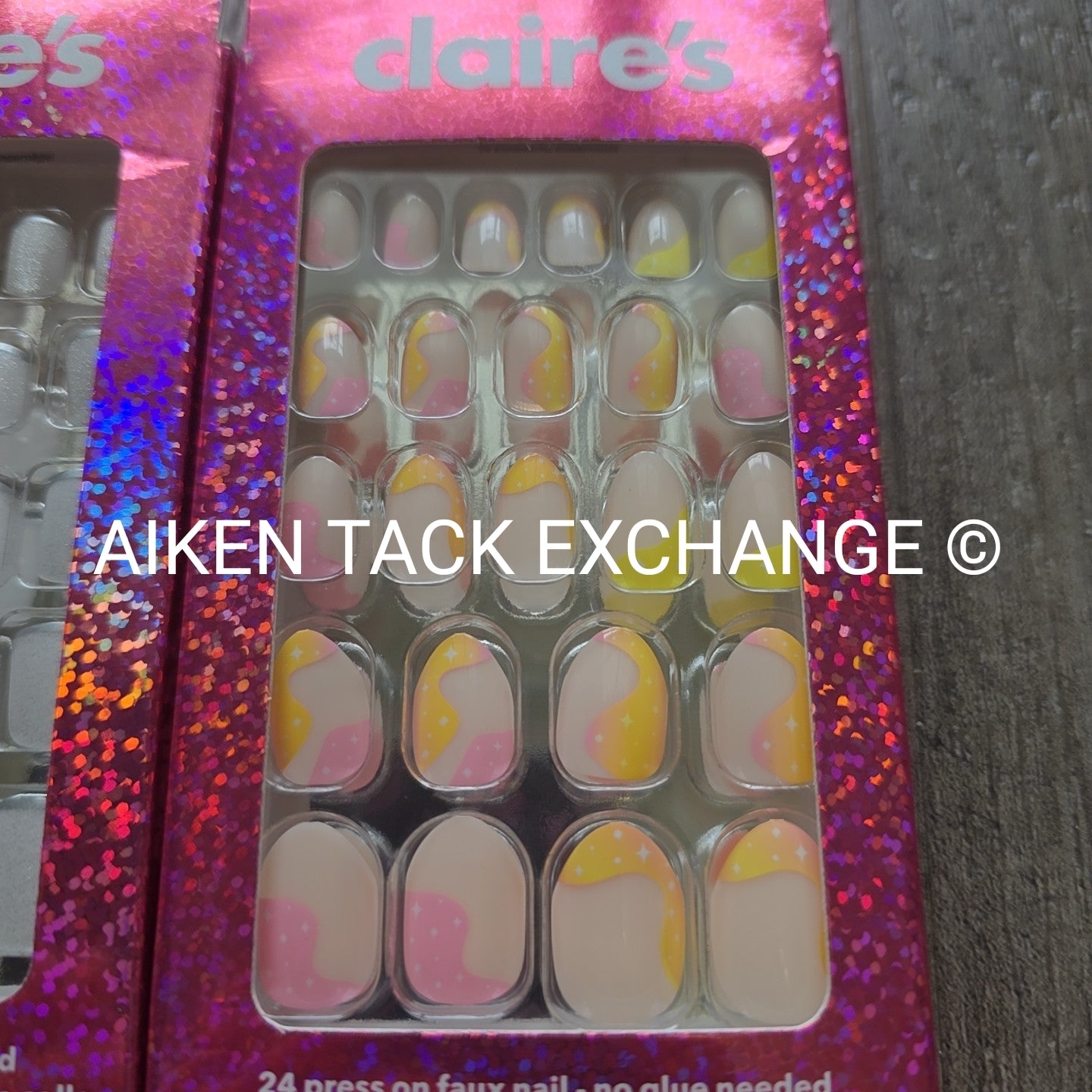 Claire's Press-On Nails (2 Sets) - 24 Count Each (48 Total)