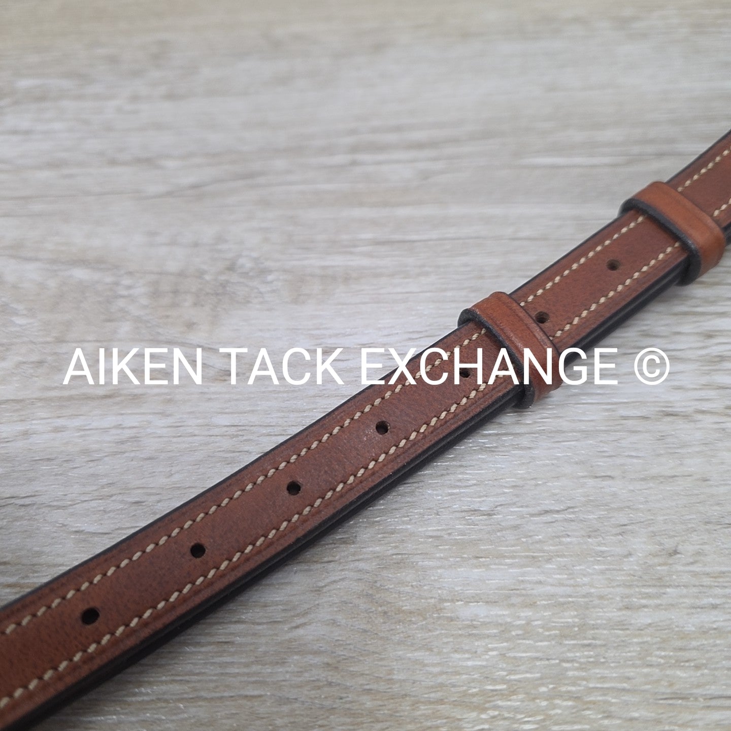 Bobby's English Tack Square Raised Fancy Stitched Standing Martingale, Brown, Wa