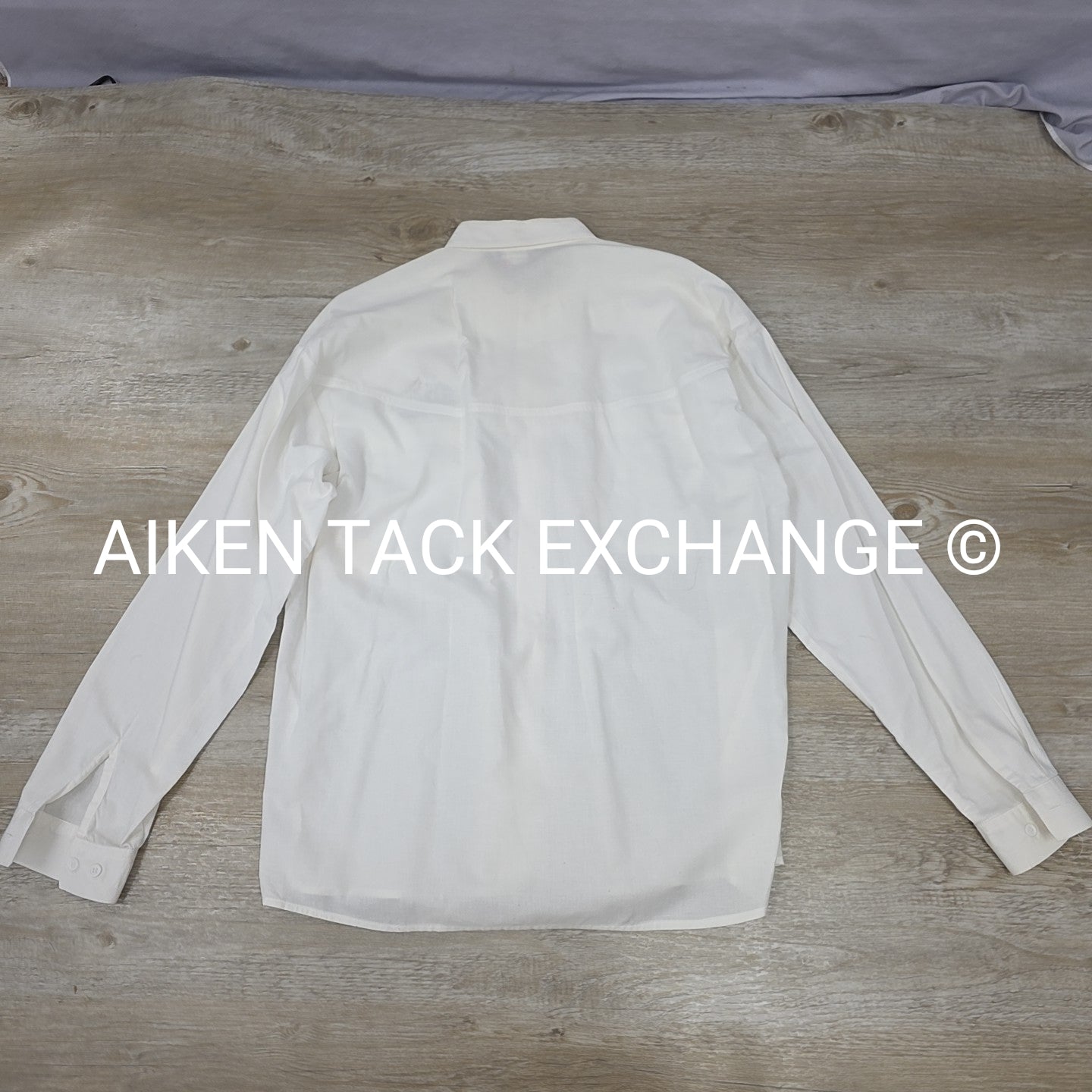 Long Sleeve Button Up with Jack Russel Embroidery