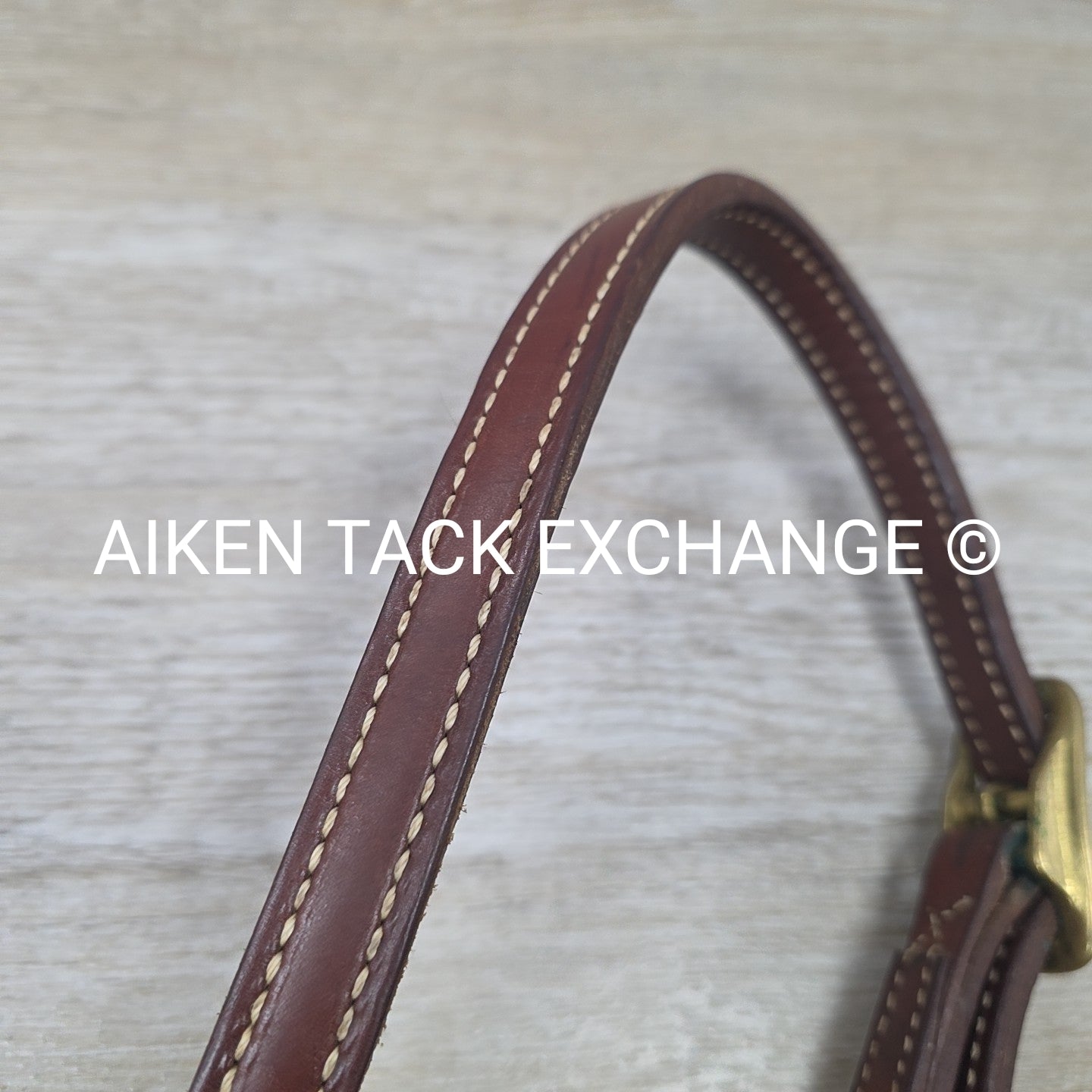 Walsh Leather Grooming Halter, Brown, Size Full