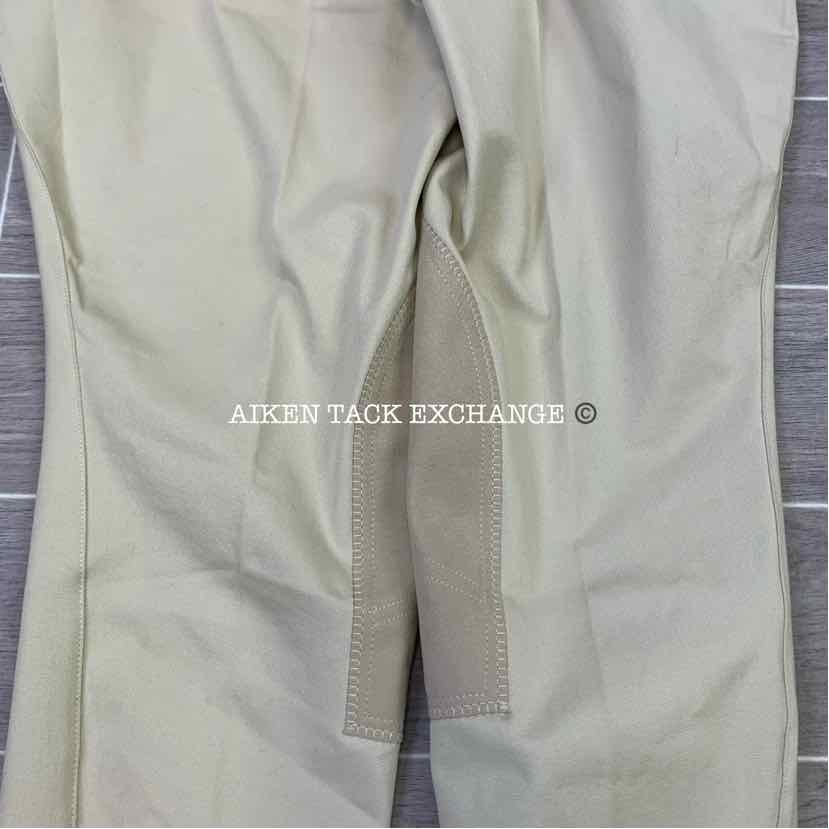 Royal Highness Shapely Knee Patch Breeches, Size 36 L