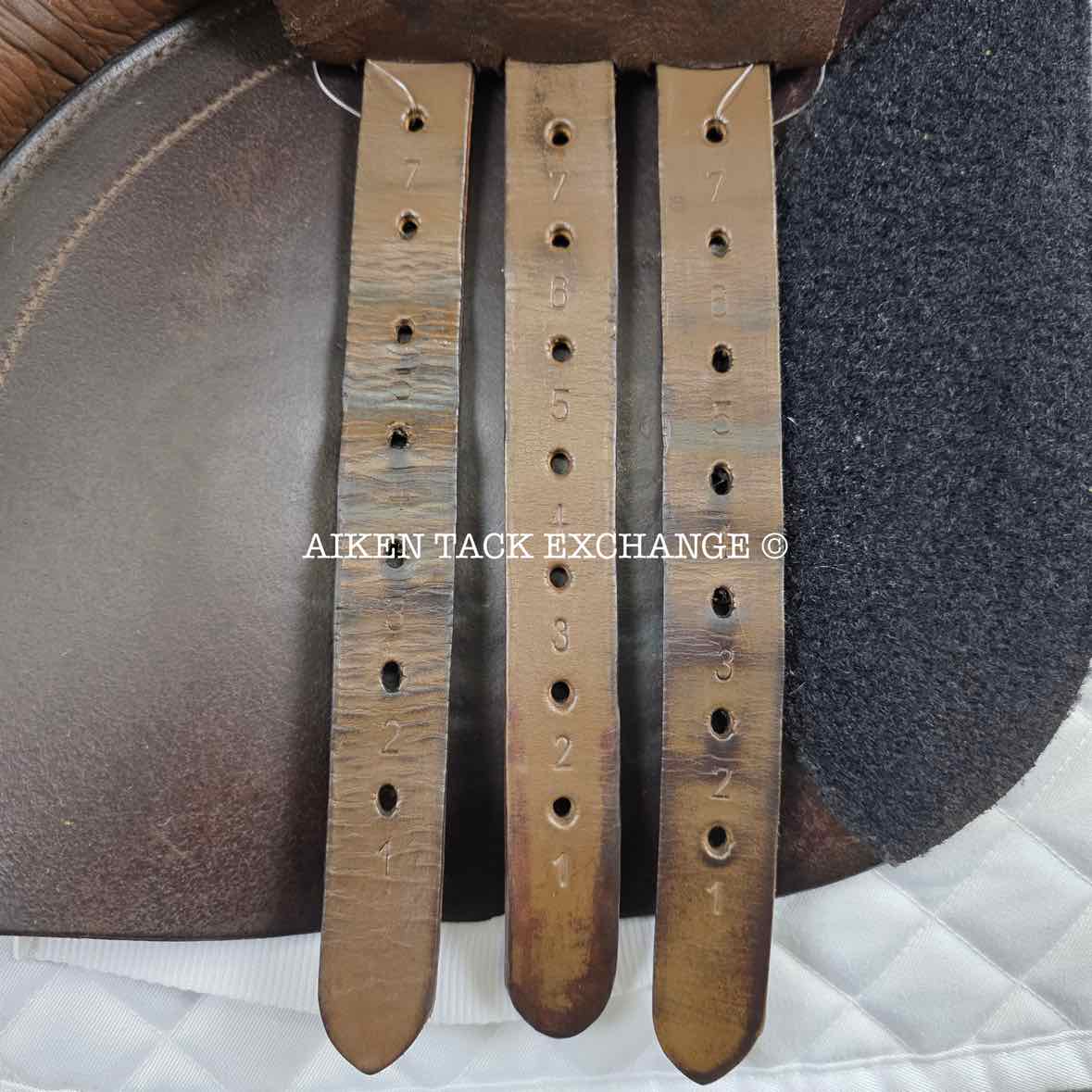 2013 Custom Saddlery Americana All Purpose Saddle, 18" Seat, Adjustable Tree, Wool Flocked Panels