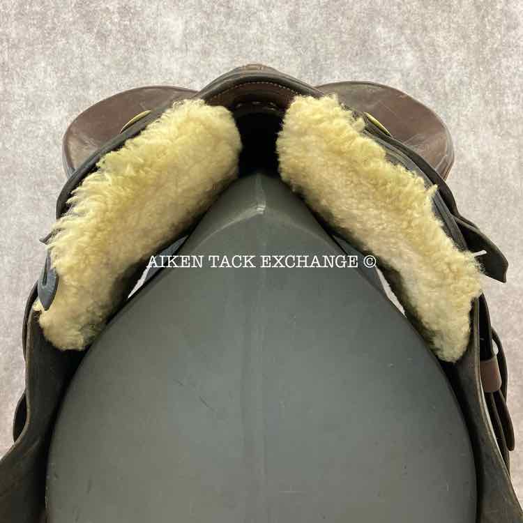 2012 Trevor James Northern Champion Drafter Australian Endurance Saddle, 16" Seat, Wide Tree - Full QH Bars