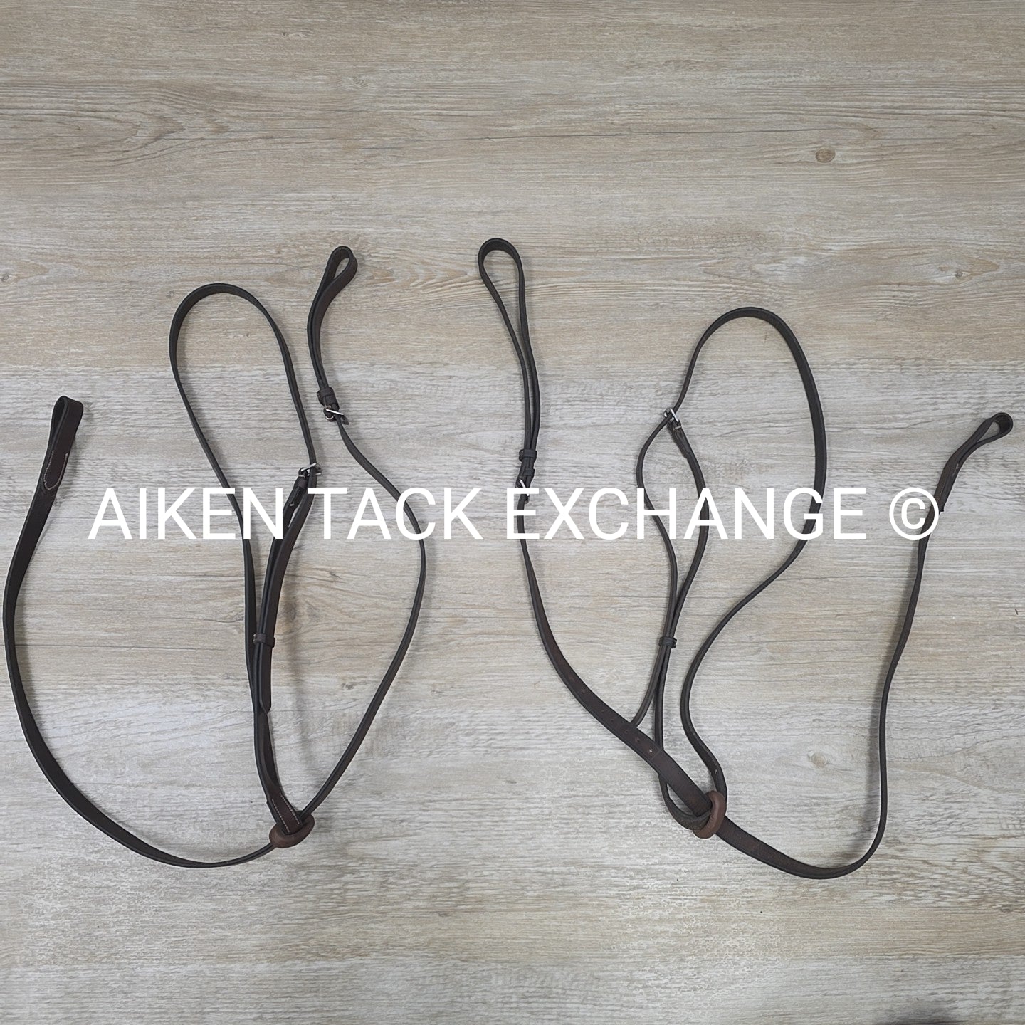 BARGAIN BUNDLE: 2 Flat Standing Martingales, Brown, Size Full