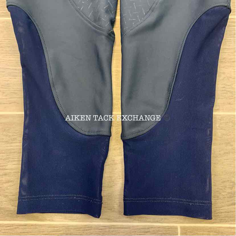 Free Ride Equestrian Silicone Knee Patch Breeches, Size Medium