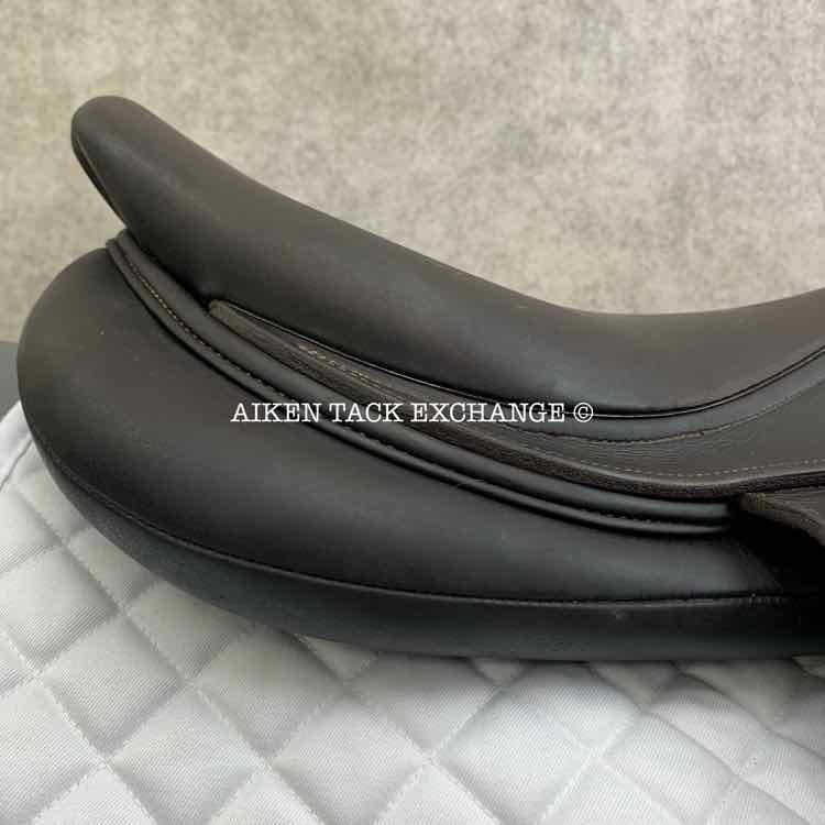 **SOLD** 2008 Antares Comfort Monoflap Jump Saddle, 18" Seat, 3AA Flap, Medium Wide Tree, Foam Panels, Buffalo Leather