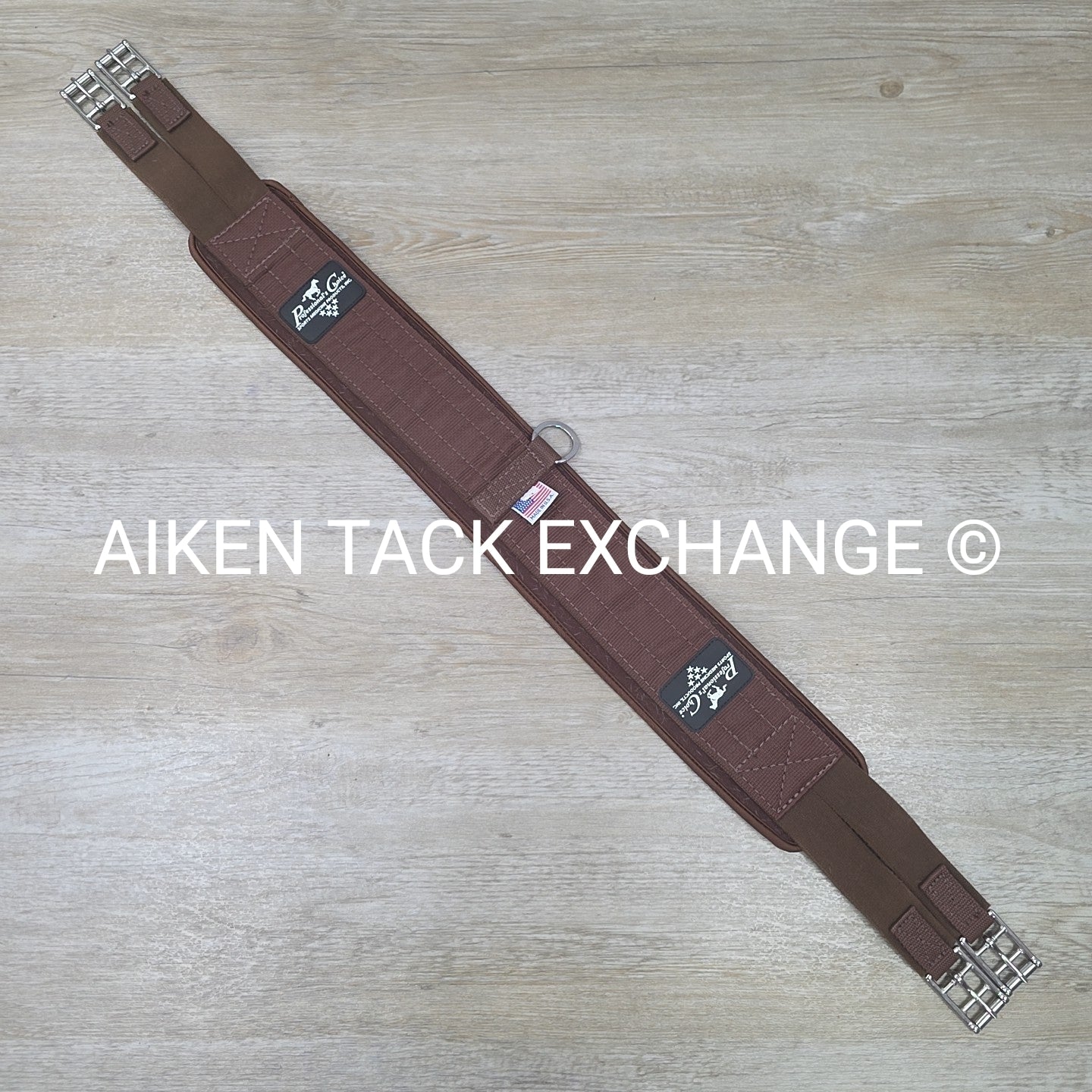 Professional's Choice Smx Girth with Double Elastic, Brown, 44"