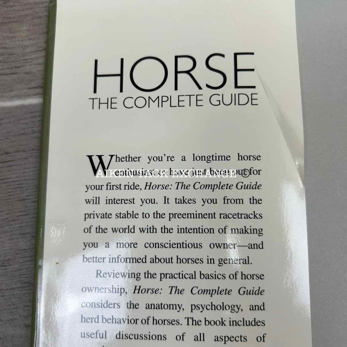 Horse The Complete Guide by Mary Gordon Watson
