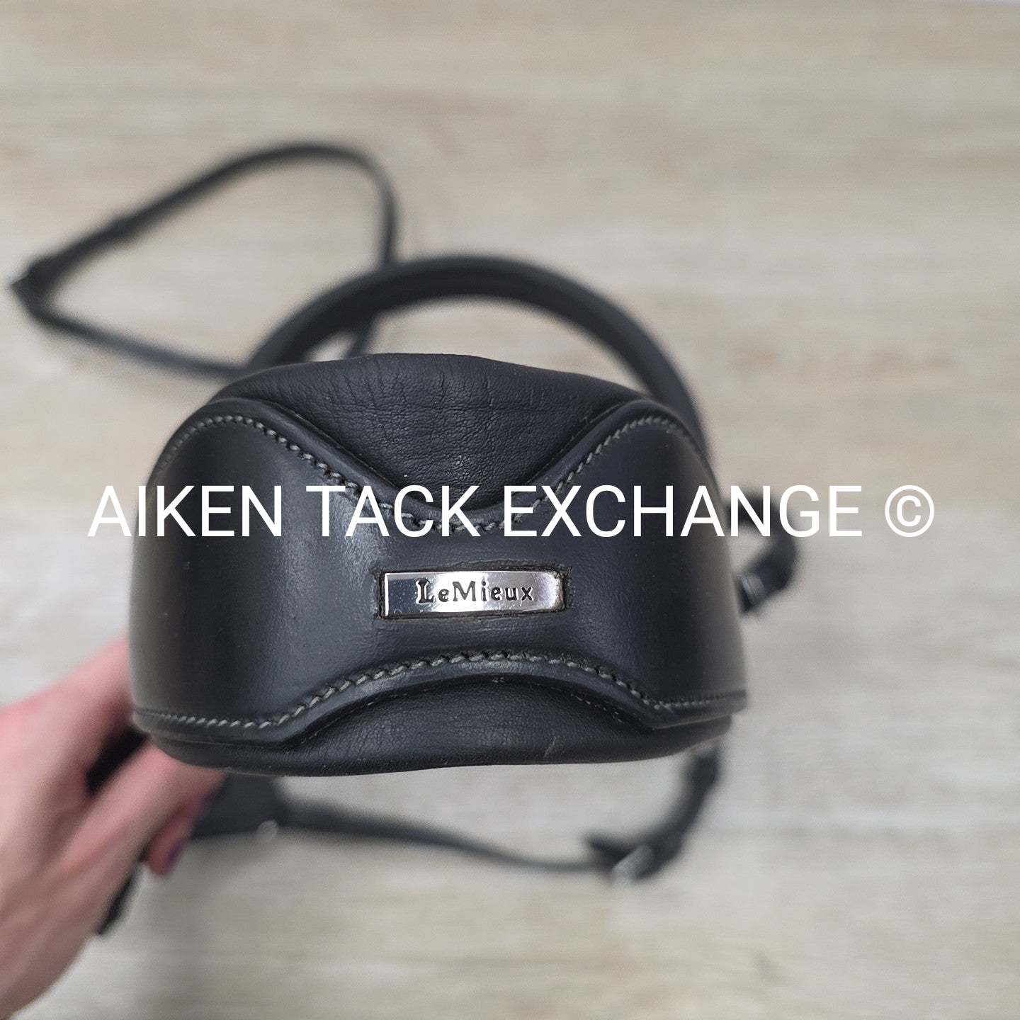 LeMieux Kudos Grackle Figure 8 Bridle, No Reins, Black, Size Full