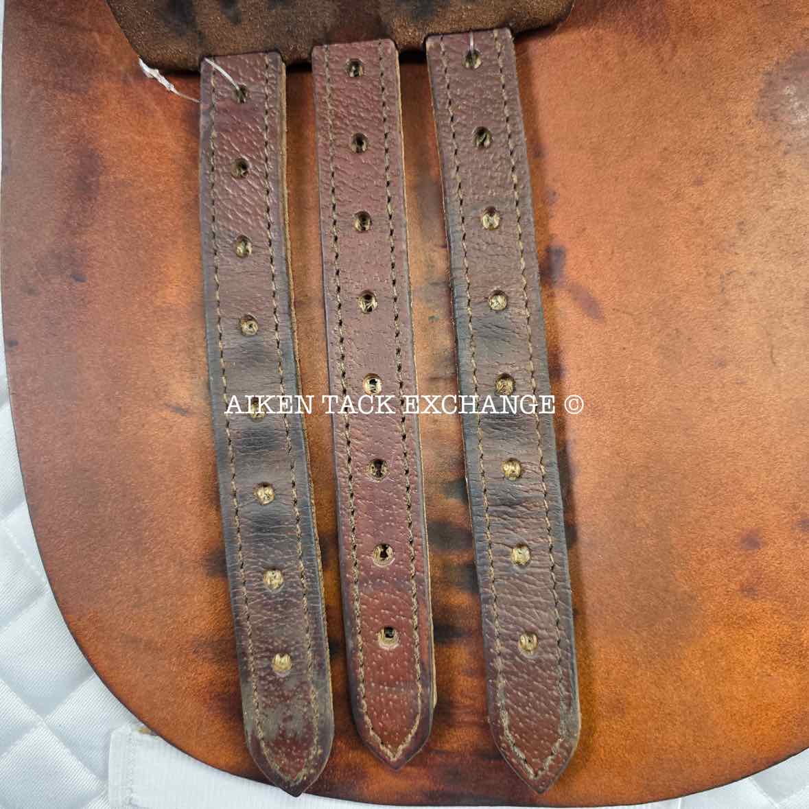 Crosby Miller's Prix Des Nations Close Contact Saddle, 17.5" Seat, Medium Tree, Foam Panels