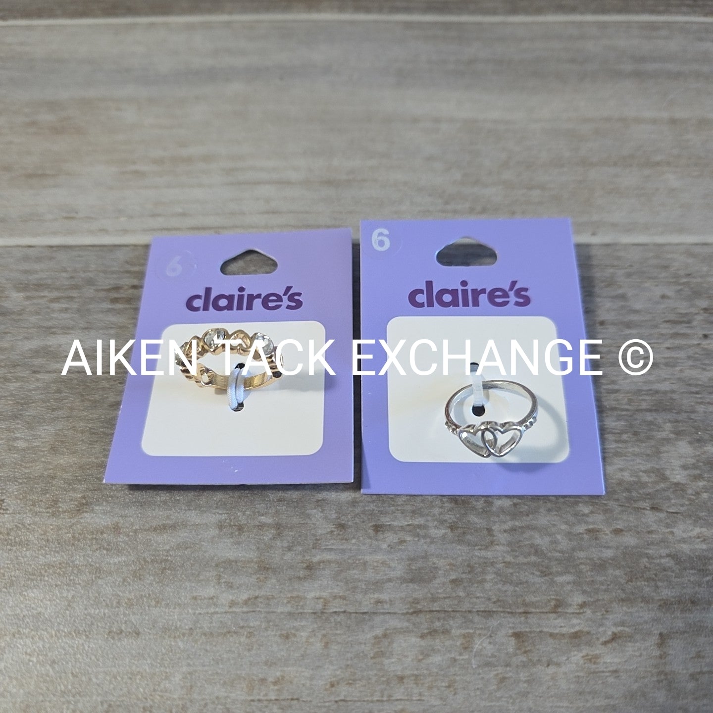 Claire's Rings (2) - Size 6