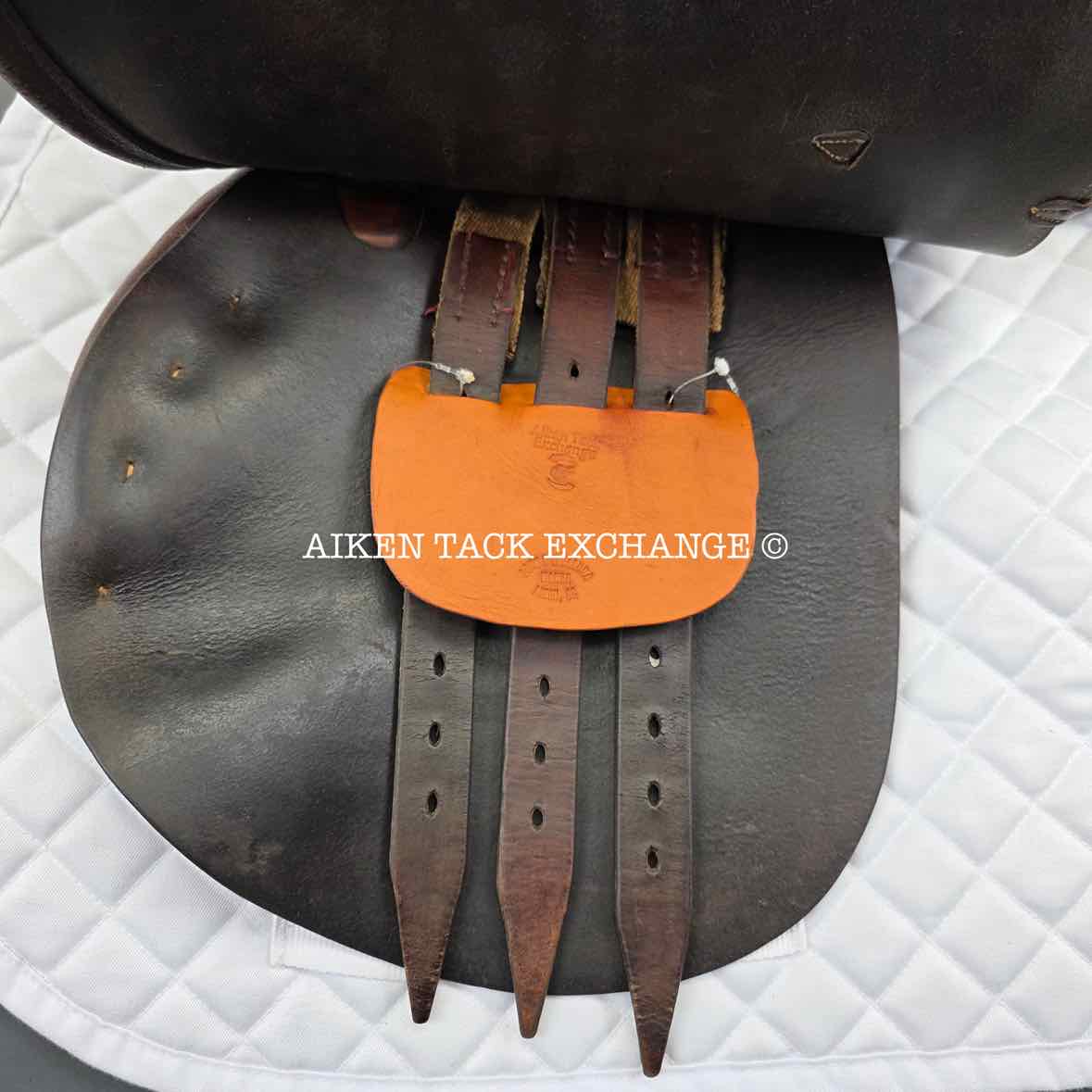 Hermes Steinkraus Close Contact Jump Saddle, 18" Seat, Medium Tree, Foam Panels