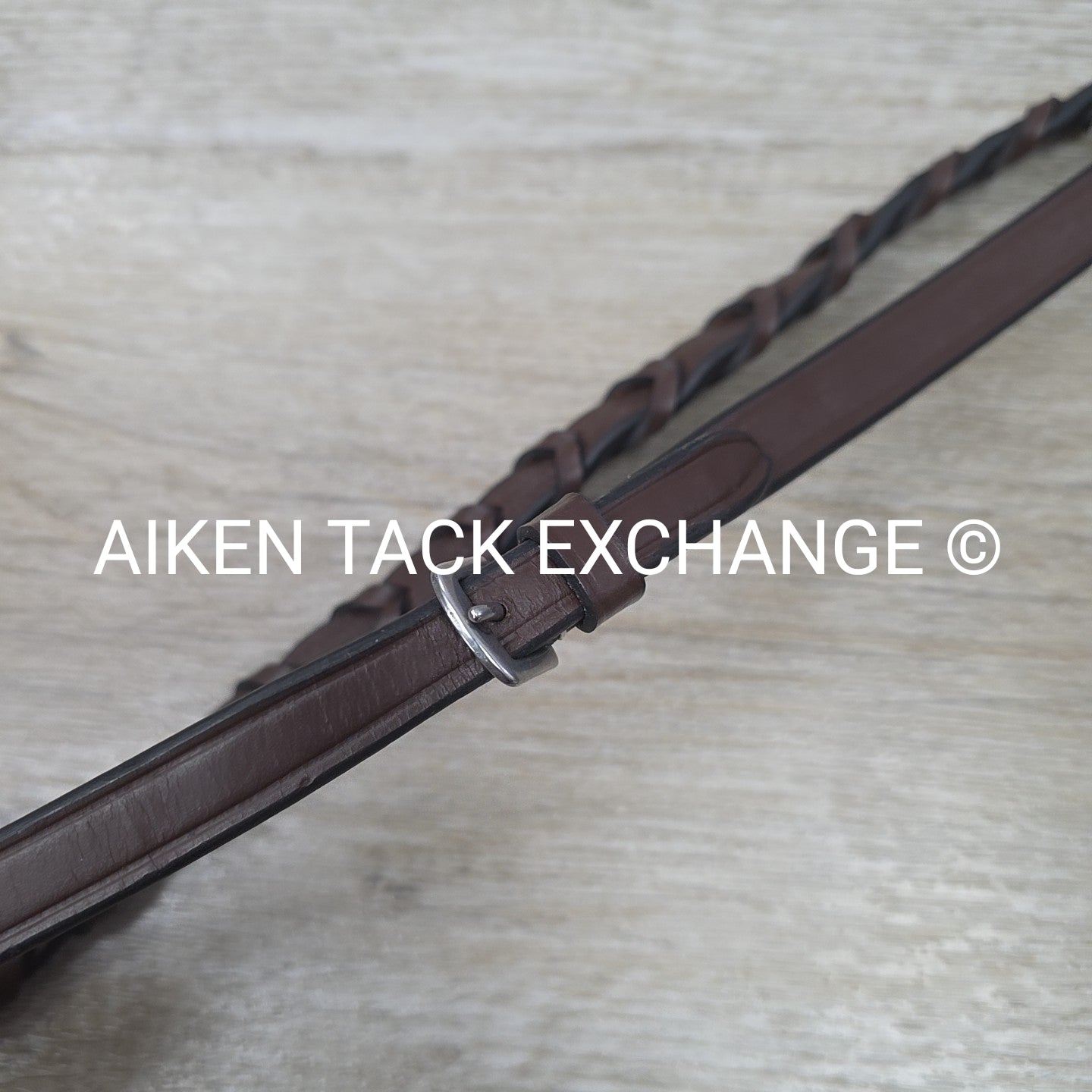 HDR Pro Mono Crown Fancy Stitch Padded Bridle with Reins, Brown, Size Full/Horse