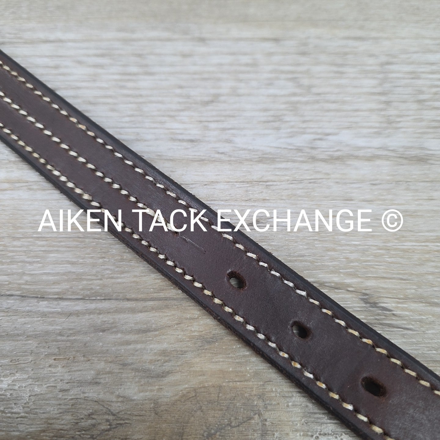 Replacement Leather Crown Piece For Halter, Brown, Size Large