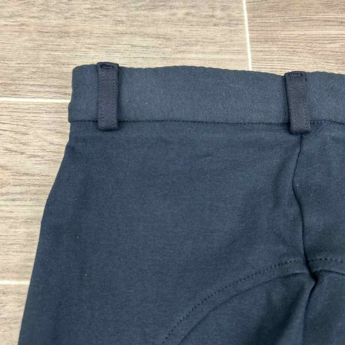 Eqituff Children's Knee Patch Breeches, Navy, Size 12, Brand New