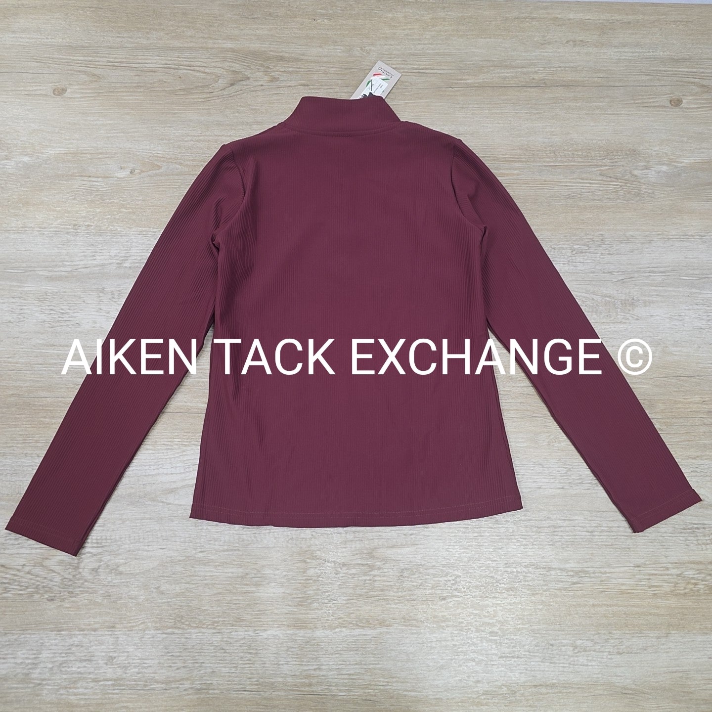 Lauria Garrelli Livigno Ribbed Long Sleeve Top, Size Medium