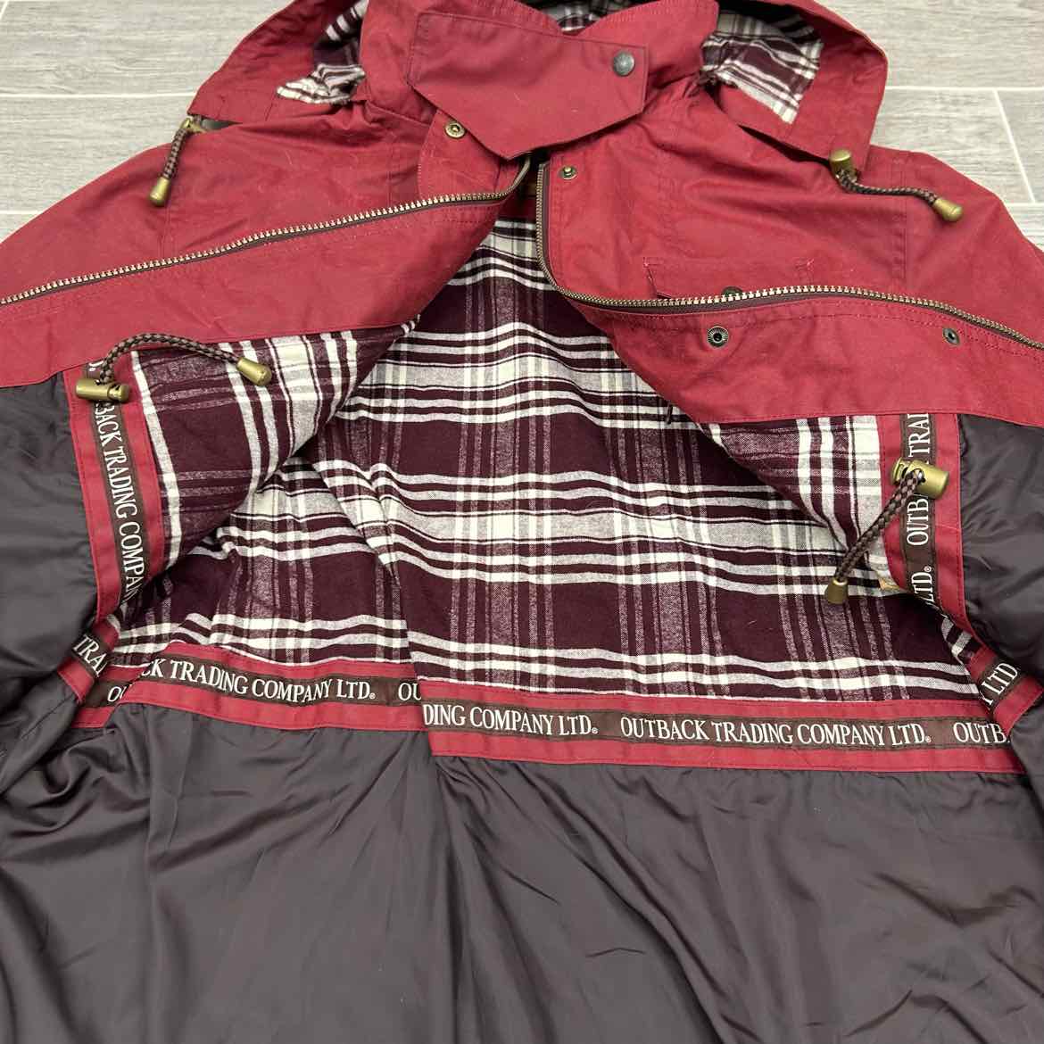 Outback Trading Company Jill-A-Roo Oilskin Jacket, Size 2X