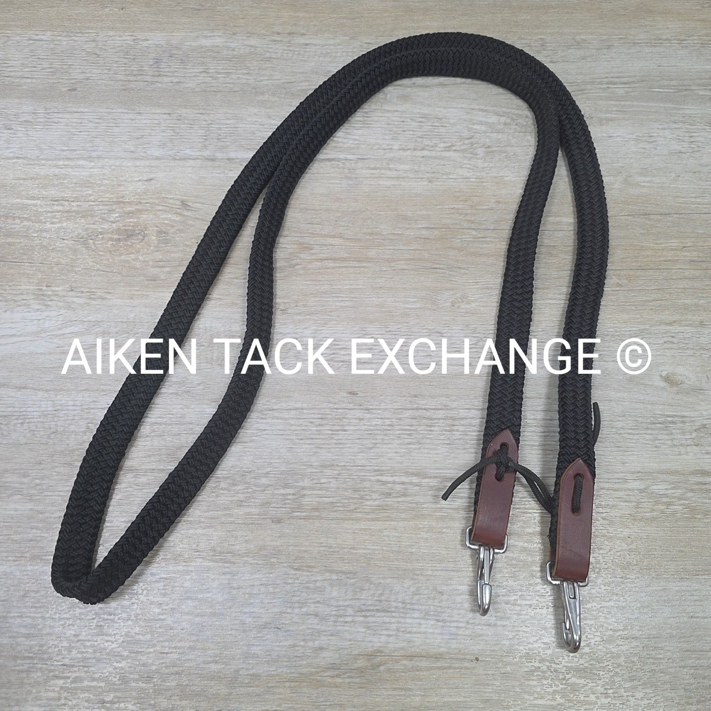 Flat Heavy Duty Rope Reins with Snap Ends
