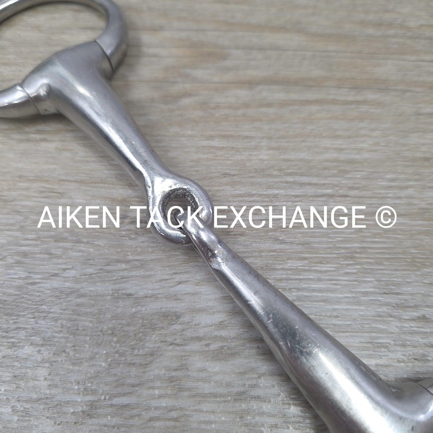 Single Joint Eggbutt Bradoon Bit 5"