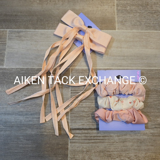 Claire's Hair Bundle - 1 Scrunchie Set, 2 Hair Clips