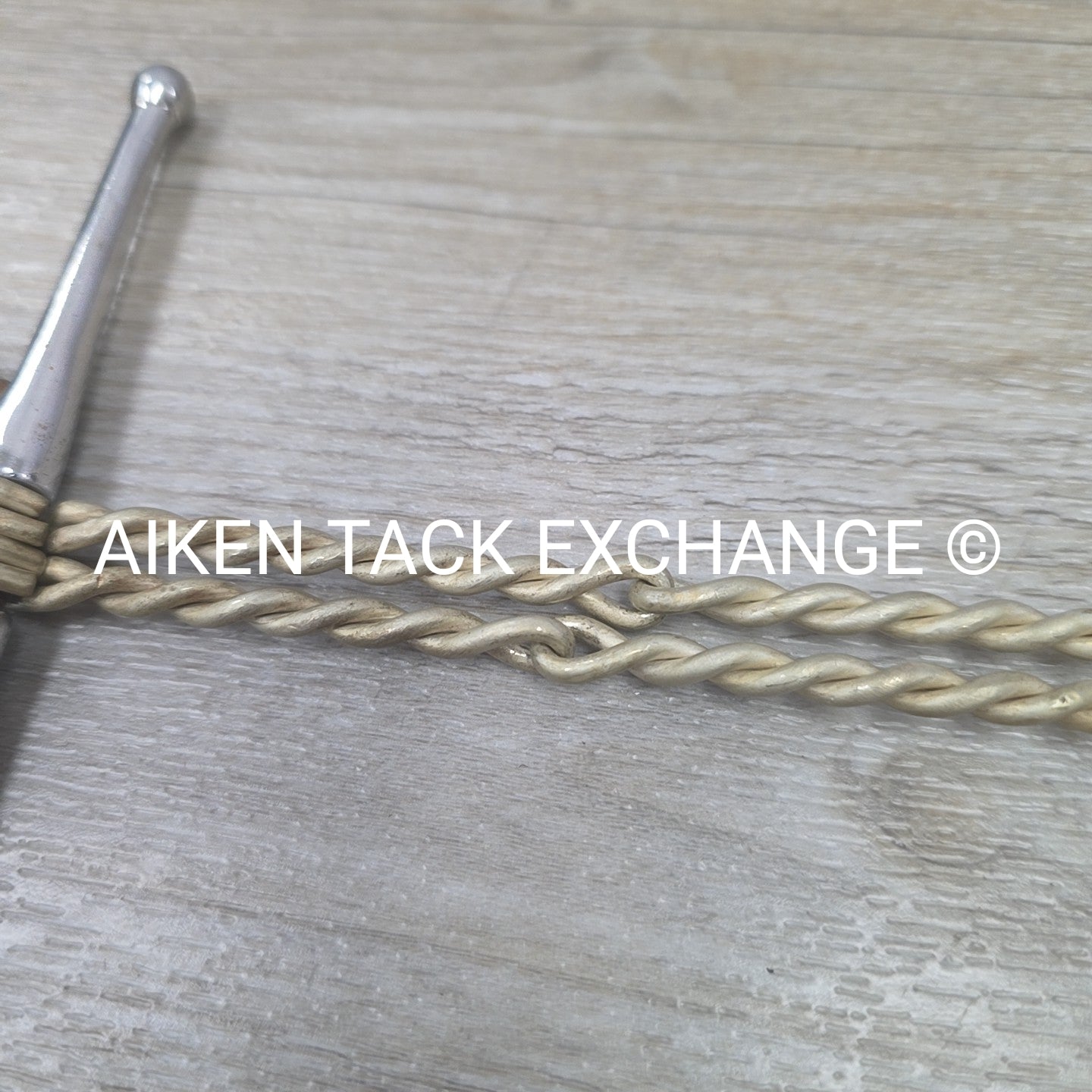 Full Cheek Double Twisted Wire Bit 5"