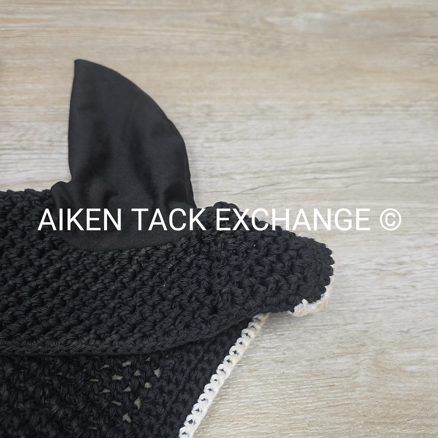 Zandona Ear Bonnet, Black, Size Full