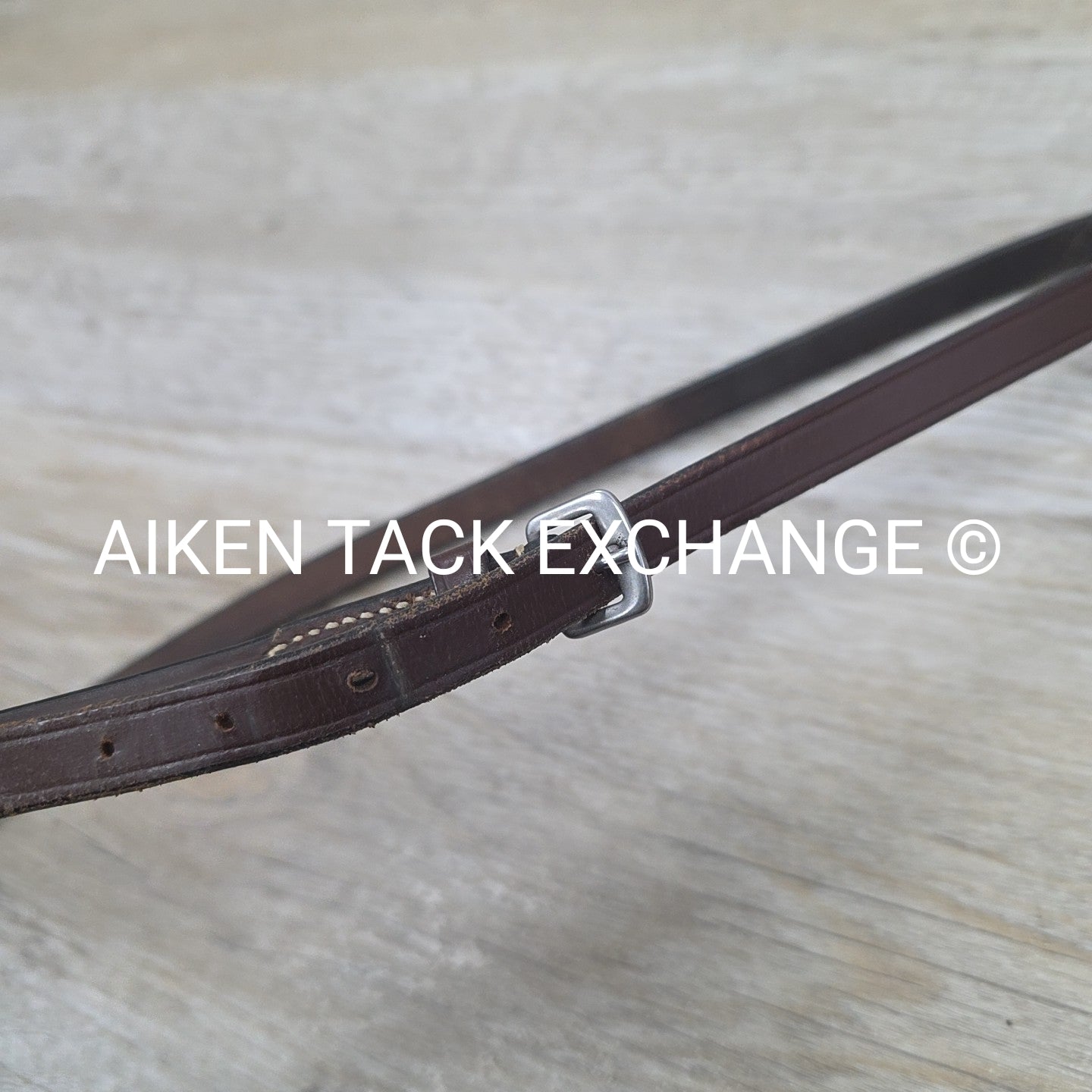 Fancy Stitched Square Raised Bridle, No Browband, No Reins, Size Cob