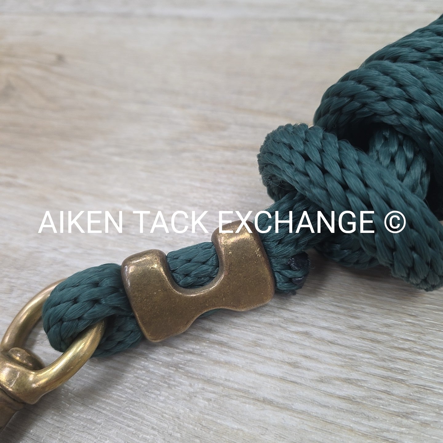 Nylon Lead Rope with Brass Snap