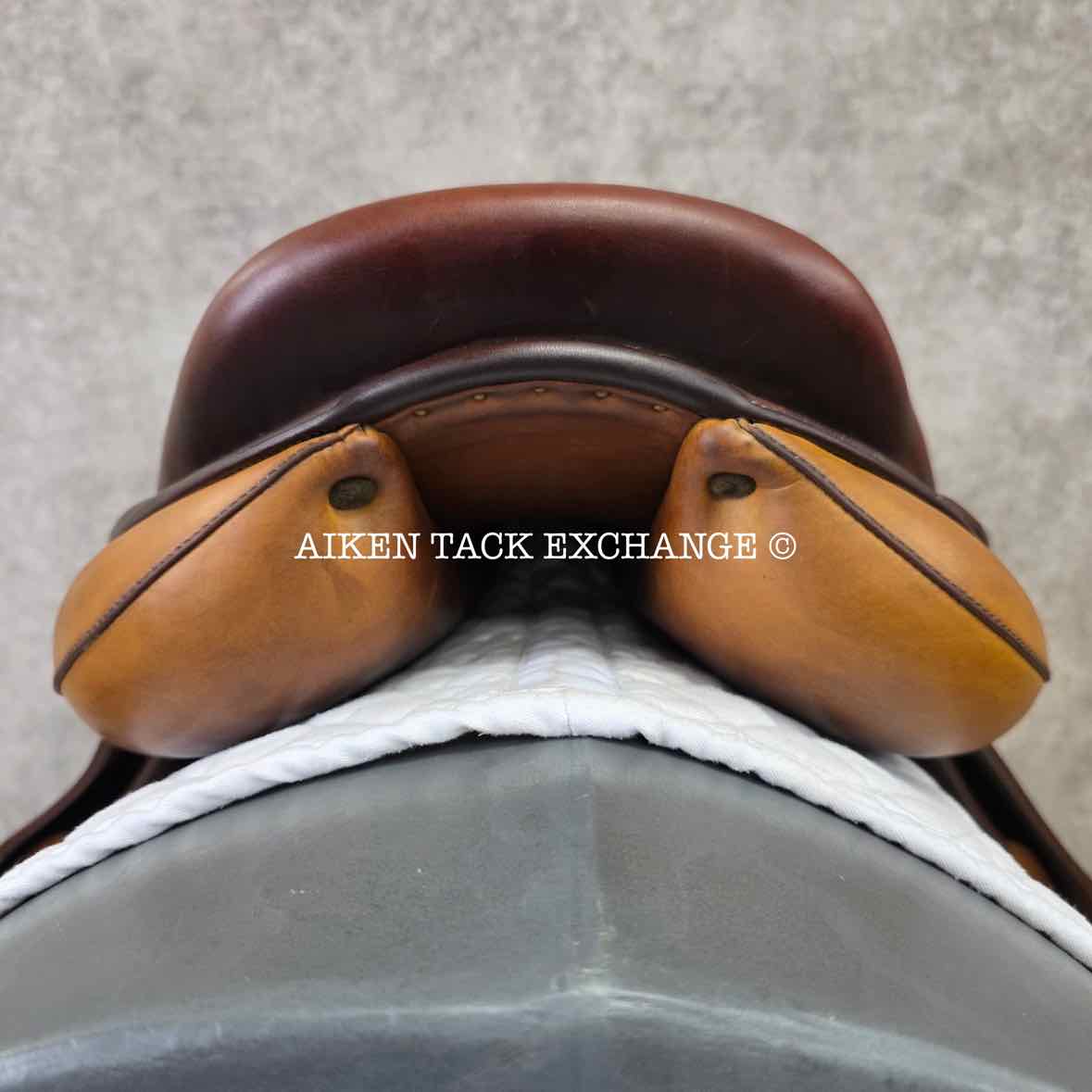 2012 Antares Close Contact Jump Saddle, 18" Seat, 4A Flap, Medium Tree, Foam Panels