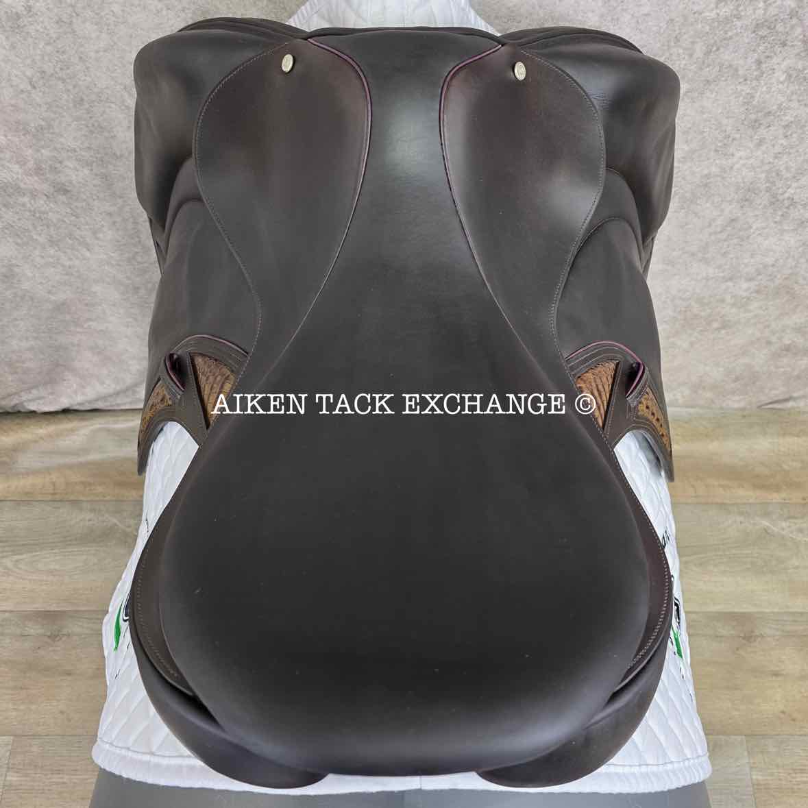 2021 Stackhouse Monoflap Jump Saddle, 18" Seat, Narrow Tree