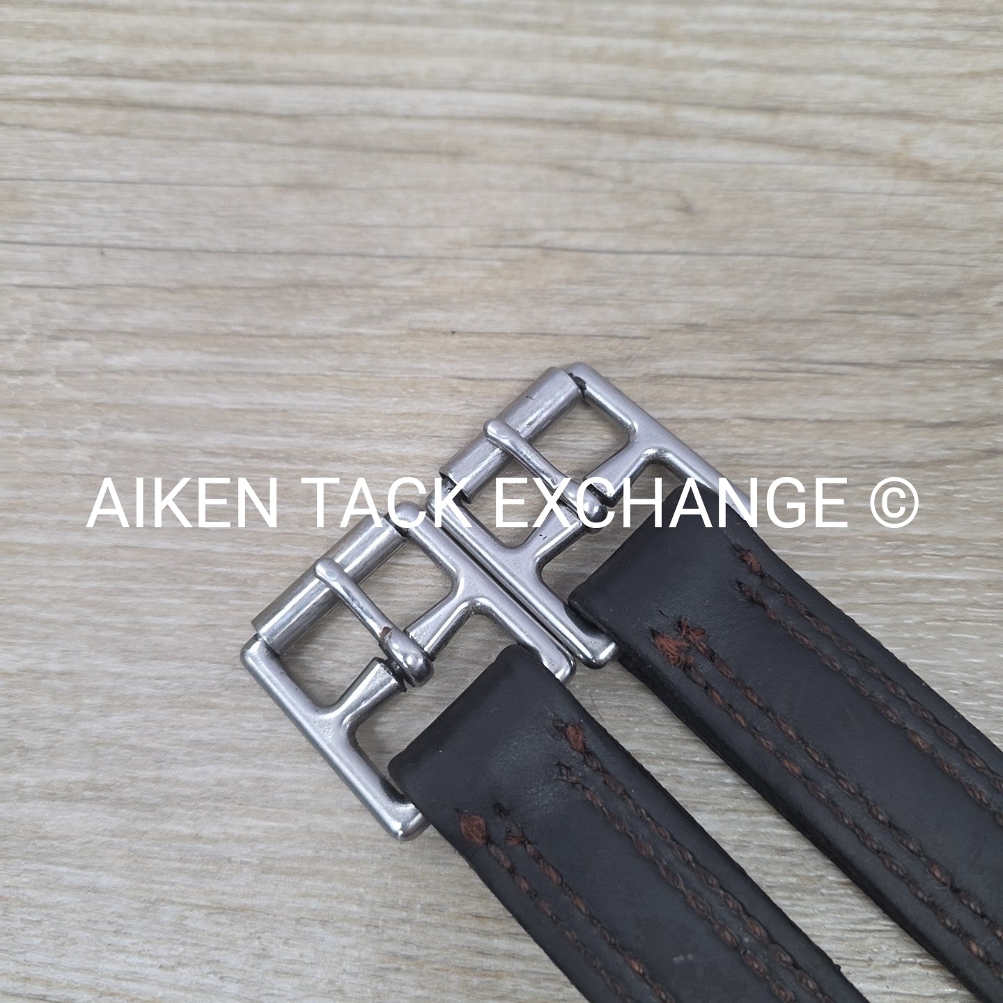 Nunn Finer Nylon Center Stirrup Leathers, Brown, 50"